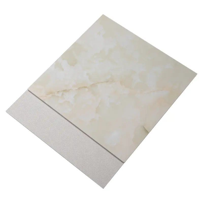 High Gloss 1220x2440mm Interior Pvc Marble Wall Panel Decorative Uv Pvc Marble Sheet