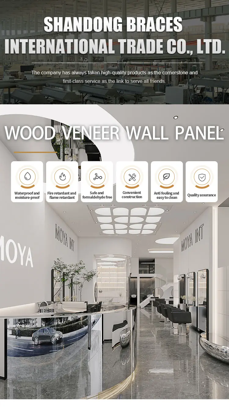 Interior Decoration Bamboo Charcoal mirror Pvc Wall Panel (4)r99